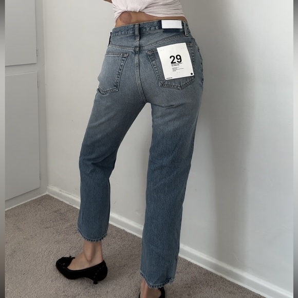 NEW Re/Done 70s Stove Pipe Jeans size 29 - Picture 6 of 13